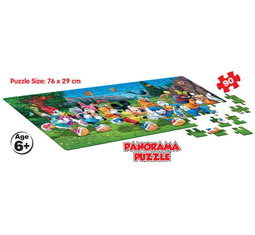 Mickey and Friends Panorama Puzzle